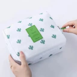 Girls Portable Travel Makeup Bag Waterproof Multi Compartment Multifunctional Cosmetic Make Up Toiletry Organizer for Women