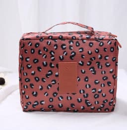Girls Portable Travel Makeup Bag Waterproof Multi Compartment Multifunctional Cosmetic Make Up Toiletry Organizer for Women