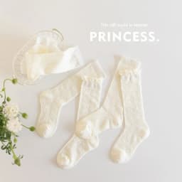 Summer 3-12Y Kids Girls Mid-tube Socks Children Girl Knee High Thin Beige Lace Princess Socks Babys Girls Stockings Cotton Socks