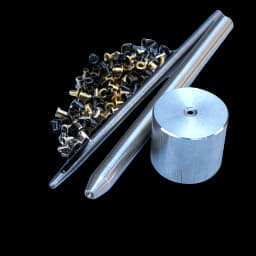 Mini Eyelet Installation Tool Kits Crimping Tool to Send Copper Eyelet 100pcs Color Mix Doll Baby Clothes Small Eyelet Tool Set
