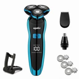 ZOZEN Electric Shaver Rechargeable Electric Razor Shaving Machine Cleaning Beard Razor for Men Wet and Dry Use Washable ZN1159
