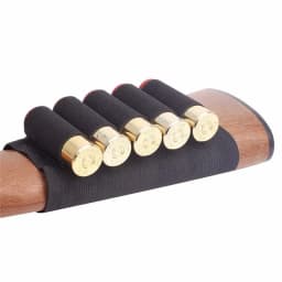 Tactical Hunting Hook Loop 6 Rounds Shell Holder Shotshell Insert Card Strip With Adhesive Back For 12 Gauge