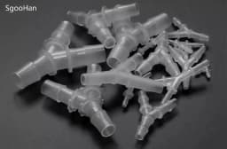 5~200pcs 2.4~12.7mm PP Y-Style Tee Connectors Aquarium Tank Air Pump Aerator Hose Joint Irrigation System Water Pipe Fittings