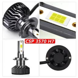 Car Headlight CSP 32000LM 160W H4 LED H7 Canbus H1 H3 H8 H11 9005 9006 9007 880 8000K 6000K Car Auto Headlamp Led Lights For Car
