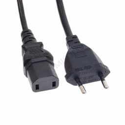 Universal 2Prong Male Plug To IEC320 C17 Female Adapter AC Power Cord For PS4 Pro EU/US Standard Power Supply Charging Cable