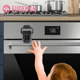 EUDEMON Latest Oven Lock with New Design for Baby Prevent Baby from Playing with Oven Doors Kids Safety Oven Door Stopper