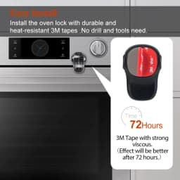 EUDEMON Latest Oven Lock with New Design for Baby Prevent Baby from Playing with Oven Doors Kids Safety Oven Door Stopper