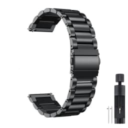 18mm 22mm 20mm Watch Band For Samsung Galaxy Watch 7/6/5/4/3 S3 Active2 Huawei Watch GT 7 Pro GT6 GT5 GT4 3 Stainless Steel Band