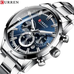 Relogio Masculino CURREN Hot Fashion Mens Watches Top Brand Luxury Wrist Watch Quartz Clock Watch Men Waterproof Chronograph
