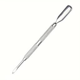 Multicolor Double-ended Stainless Steel Cuticle Pusher Dead Skin Push Remover For Pedicure Manicure Nail Art Cleaner Care Tools
