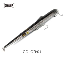 Kingdom Fishing Lures 11g 13g 30g 40g 205mm 130mm Long Casting Needle Pencil Artificial Stickbaits Sinking Floating Fishing Lure