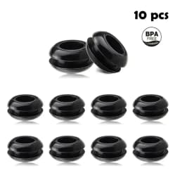 3 Pieces S-Shape Airlocks ,Homebrew Bubble Airlock Carboys Stopper & Fermenter Seal Valve with Food Grade Grommets Wine Making