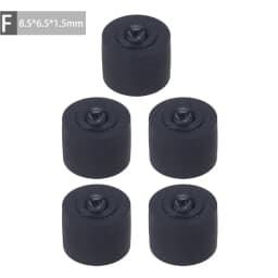 2025 New 5pcs Cartridge Radio Roller Tape Recorder Pressure Cassette Belt Pulley Player