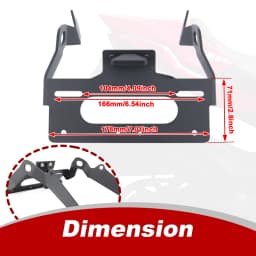 For Honda CBR650R CB650R 2021-2026 CB1000 Hornet 2025-2026 License Plate Holder Bracket Rear Tail Tidy Fender Eliminator Kit