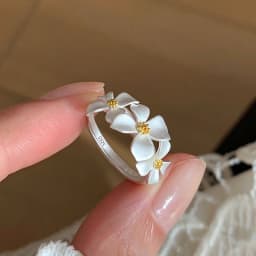 925 Sterling Silver Rings For Women Blue Moonstone Adjustable Engagement Wedding Ring Luxury Birthday Party Jewelry Gift