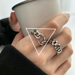 925 Sterling Silver Rings For Women Blue Moonstone Adjustable Engagement Wedding Ring Luxury Birthday Party Jewelry Gift