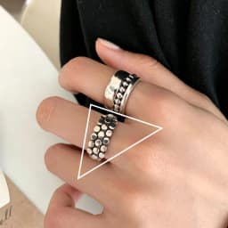 925 Sterling Silver Rings For Women Blue Moonstone Adjustable Engagement Wedding Ring Luxury Birthday Party Jewelry Gift