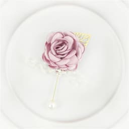 YO CHO Wrist Corsage Wedding Bracelet for Bridesmaid Burgundy Silk Wrist Corsage Bridesmaid Sisters Hand Flowers Men Boutonniere