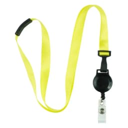 Retractable Lanyard with Badge Reel Neck Strap for ID Card Cellphone Hanging Key Employee's Staff Work Card Rope Strap Fold 46cm