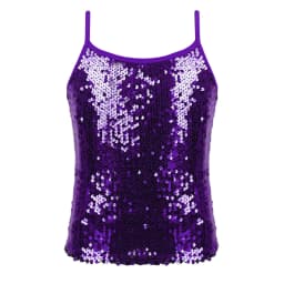 Kids Clothes Girls Shiny Metallic Camisole Tank Top Dance Costume Children Gymnastics Workout Stage Performance Clothing Tops