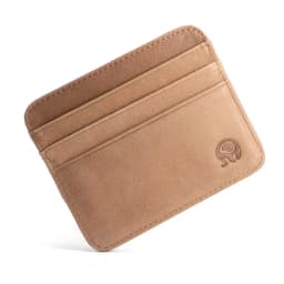 Vintage Cowhide Leather ID Card Bag With 7 Card Slots Super Thin Genuine Leather Bank Credit Card Holder Coin Purse Wallet