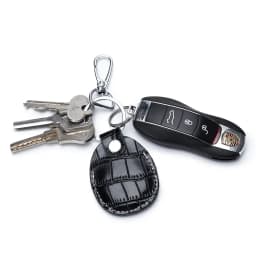 Entrance Guard Access Keychain Leather Cover for StarLine Alarm Tags PIK Intercom Keys Holder DIY Badge Case for The PanDect Tag