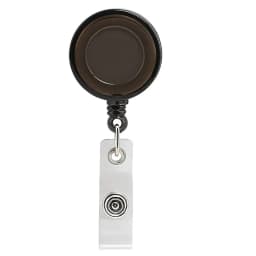 10pcs Retractable Pull Badge Reel Plastic ID Lanyard Name Tag Key Ring Chain Clips Hospital Nurse Badge Holder Credential Holder