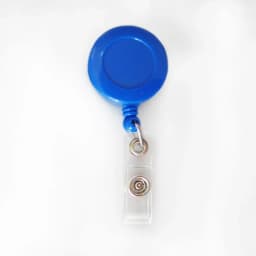 10pcs Retractable Pull Badge Reel Plastic ID Lanyard Name Tag Key Ring Chain Clips Hospital Nurse Badge Holder Credential Holder