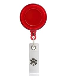 10pcs Retractable Pull Badge Reel Plastic ID Lanyard Name Tag Key Ring Chain Clips Hospital Nurse Badge Holder Credential Holder