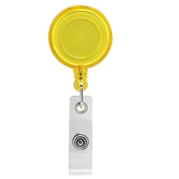 10pcs Retractable Pull Badge Reel Plastic ID Lanyard Name Tag Key Ring Chain Clips Hospital Nurse Badge Holder Credential Holder