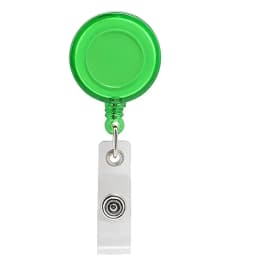 10pcs Retractable Pull Badge Reel Plastic ID Lanyard Name Tag Key Ring Chain Clips Hospital Nurse Badge Holder Credential Holder