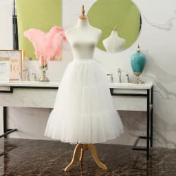 80CM Long Puffy Organza Skirt Halloween Women Crinoline Vintage Petticoat for Wedding Evening Cosplay Underskirt Rockabilly Tutu