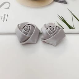 New Fashion Metal Rhinestone Crystal Brooch Men's Suit Shirt Collar Pin Artificial Silk Plastic Rose Flowers Corsage Brooches