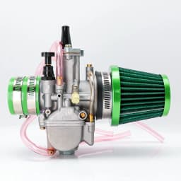 Alconstar- 21 24 26 28 30 32 34mm Keihin PWK Carburetor with Air Filter 2/4T Carb Fit Motorcycle Motocross Dit Pit Bike Moped CB