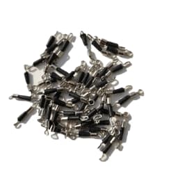20pcs Quick-Change Feeder Swivels for Carp Fishing - Fishing Tackle Connector with Swivel Snaps, Fishing Accessories for Method