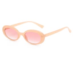 Retro Oval Sunglasses Small Frame Sunglasses For Women Men Jelly Color Gothic Glasses UV400 Fashion Shades Oval Mirror 2026 New