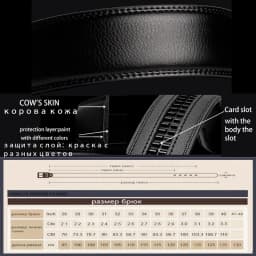 Men Belts Automatic Buckle Belt Genune Leather High Quality Belts For Men Leather Strap Casual Buises for Jeans