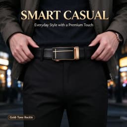 Men Belts Automatic Buckle Belt Genune Leather High Quality Belts For Men Leather Strap Casual Buises for Jeans