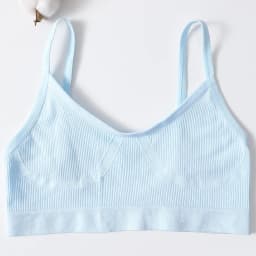 Women U-Neck Thin Strap Ribbed Wireless Bralette Push Up Bras Sport Seamless Underwear Without Pads Sexy Lingerie Crop Top M-XL