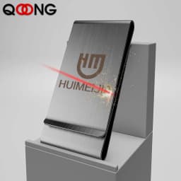 Custom Lettering Stainless Steel Double Sided Men Women Money Clip Wallet Metal Credit Card Money Holder Bill Steel Clip Clamp