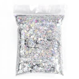 50G/Bag Holographic Mixed Hexagon Shape Chunky Nail Glitter Sequins Sparkly Flakes Slices Manicure Body/Eye/Face Glitter TCF2335