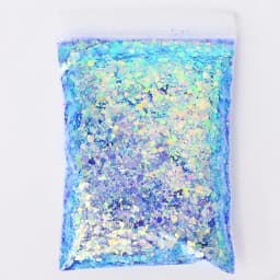 50G/Bag Holographic Mixed Hexagon Shape Chunky Nail Glitter Sequins Sparkly Flakes Slices Manicure Body/Eye/Face Glitter TCF2335
