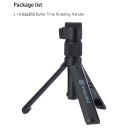 1.2m 3m Carbon Fiber Invisible Selfie Stick Bullet Time Rotating Handle Tripod for GoPro Insta360 X6 X5 X4 DJI Osmo 360 Camera