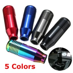 5 Color Universal 8.5CM Car Aluminum Manual Gear Shift Knob Stick Manual Transmission Gearstick Lever Shifter Knob
