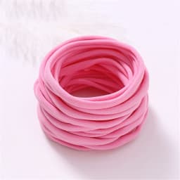20Pcs/Lot Baby Girl DIY Nylon Headbands Soft Traceless Stretchy Headband for Children Hair Band Girl Elastic Hair Accessories
