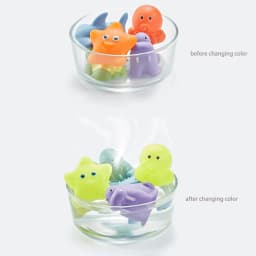 Fishing Toys Network Bag Pick up Octopu Starfish Change Color Kid Toy Swimming Summer Play Water Bath Doll Water Spray Bath toys