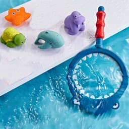 Fishing Toys Network Bag Pick up Octopu Starfish Change Color Kid Toy Swimming Summer Play Water Bath Doll Water Spray Bath toys