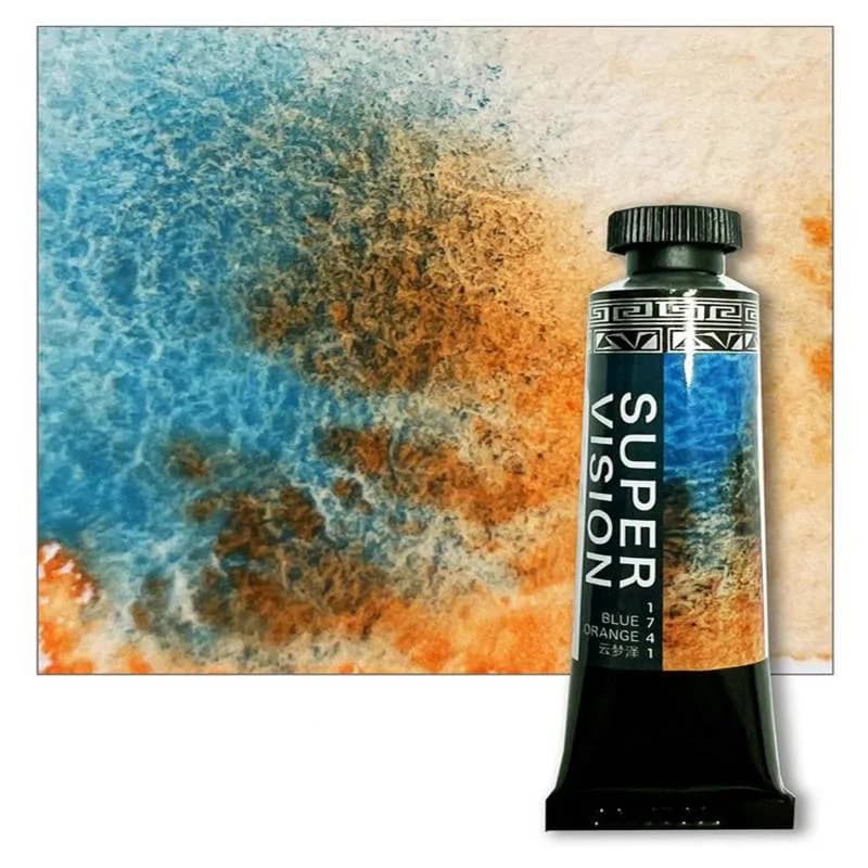New Super Vision Layered Watercolor Paint Tube 15ml Master Mineral Water Color for Artist Painting Art Suppliers