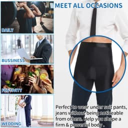 Men Tummy Control Shorts Body Shaper Compression High Waist Trainer Belly Stomach Flat Slimming Shapewear Boxer Underwear Fajas
