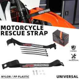 Motorcycle Front Rear Rescue Strap Pull Sling Belt Leashes For Beta 125 200 250 300 350 390 430 RR 2T 4T Off-road Pit Dirt Bike